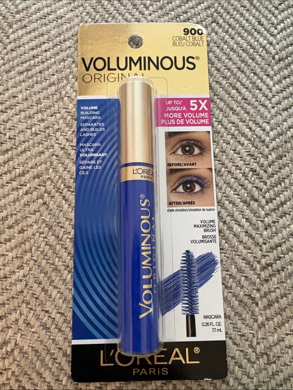 L'Oreal Voluminous Original Mascara — Cobalt Blue